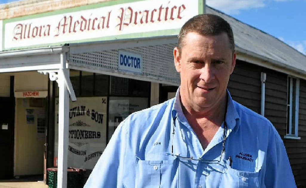 Allora Medical Support Group chairman Jon Constable said this weekend’s breakfast fundraiser would help keep the ball rolling towards a new medical centre. Allora Medical Support Group chairman Jon Constable said this weekend’s breakfast fundraiser would help keep the ball rolling towards a new medical centre.
